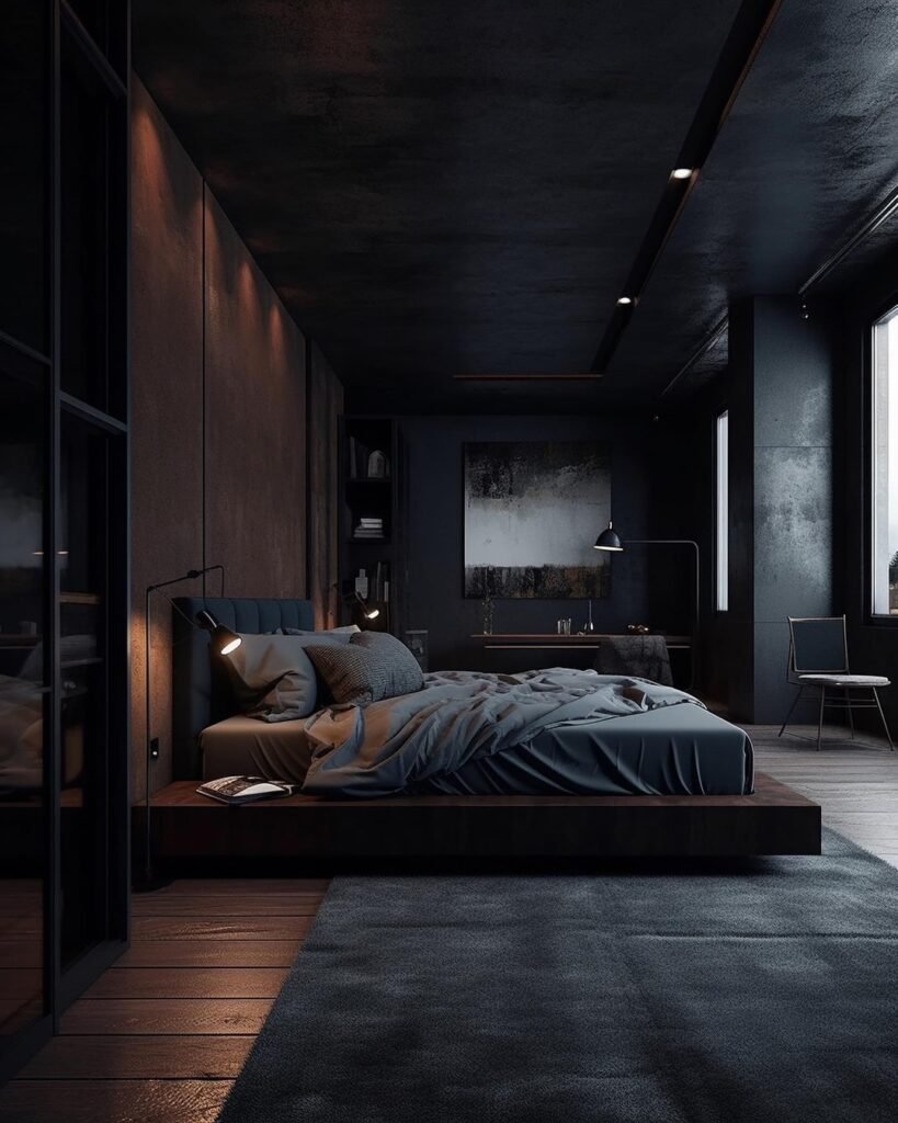 Balck Bedroom Ideas