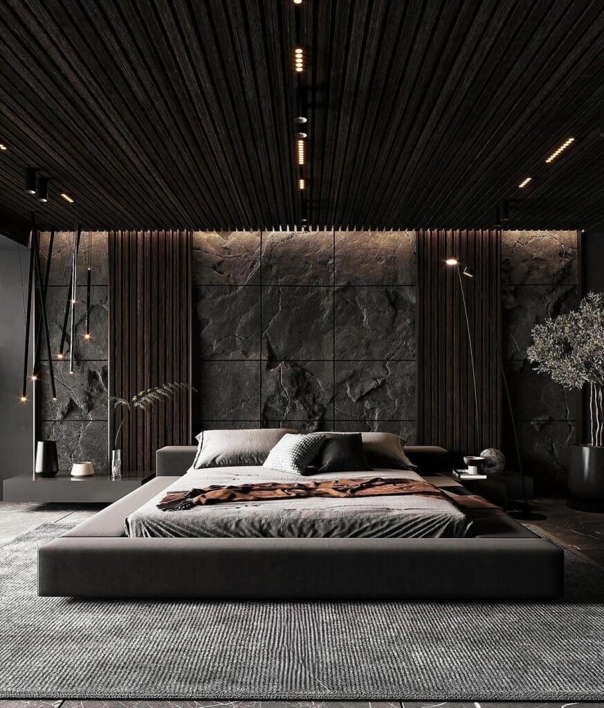 Balck Bedroom Ideas