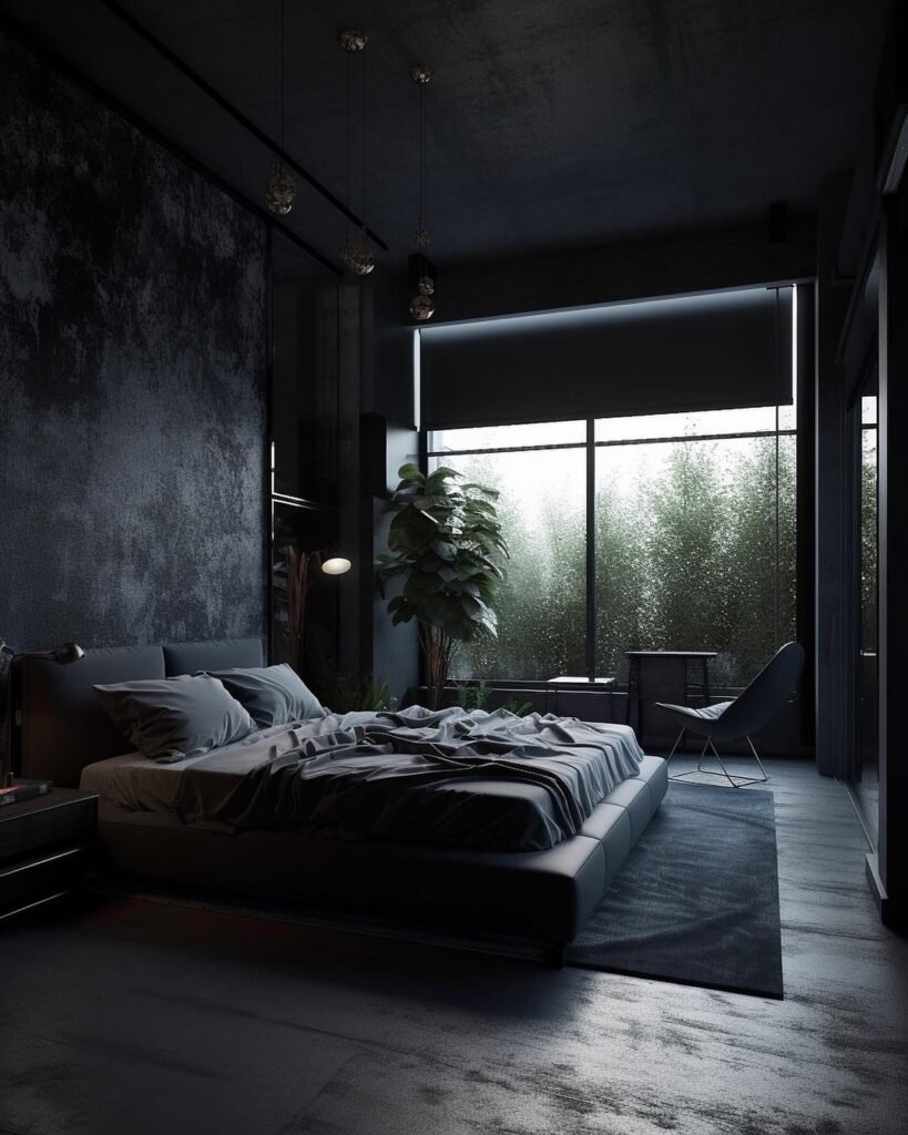 Balck Bedroom Ideas
