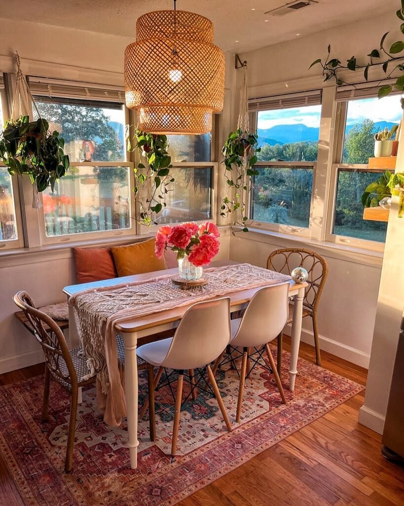 Boho Dining Room Ideas