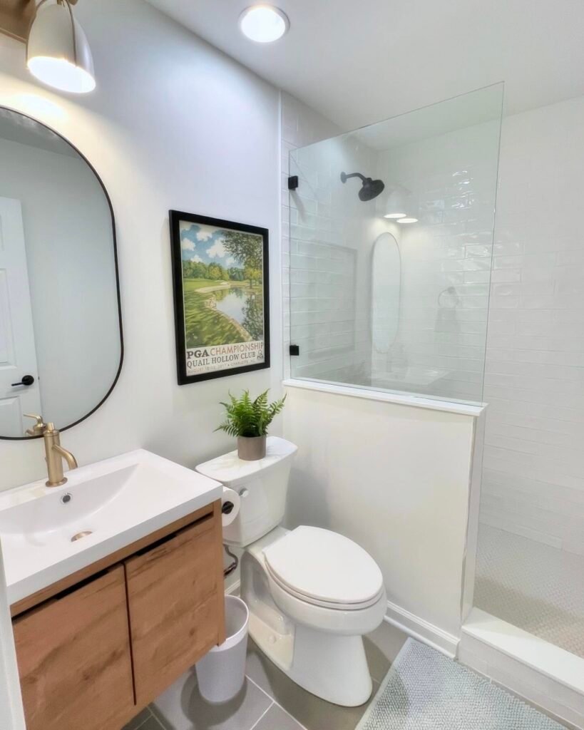 Budget small bathroom Ideas