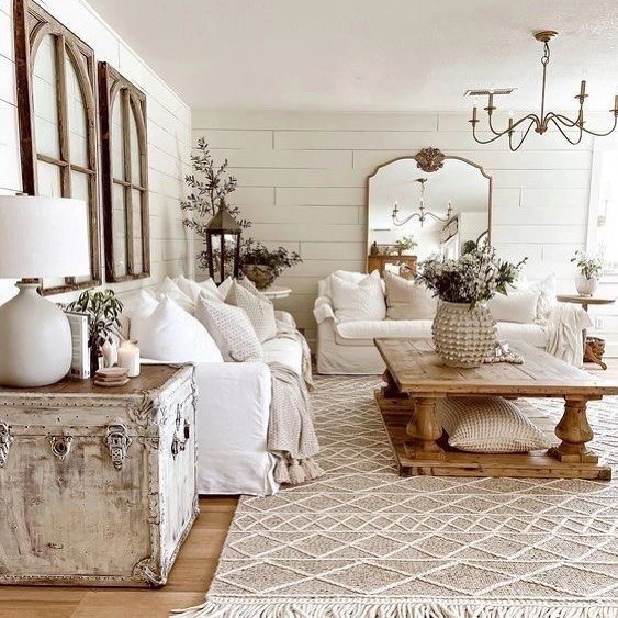 Farmhouse living room Ideas