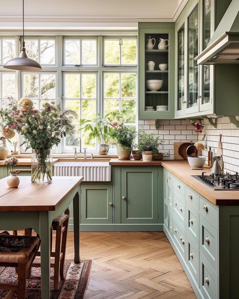 Green Kitchen Ideas