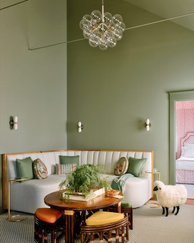 Green living Room Ideas