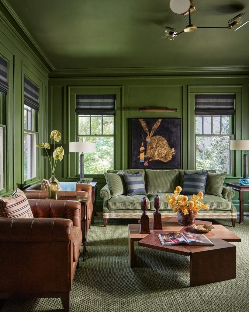 Green living Room Ideas