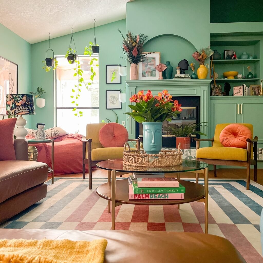 Green living Room Ideas