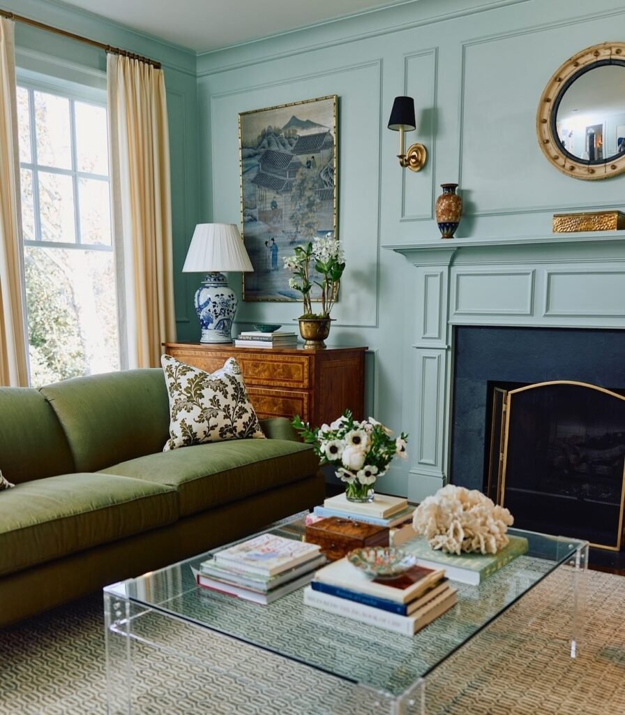Green living Room Ideas