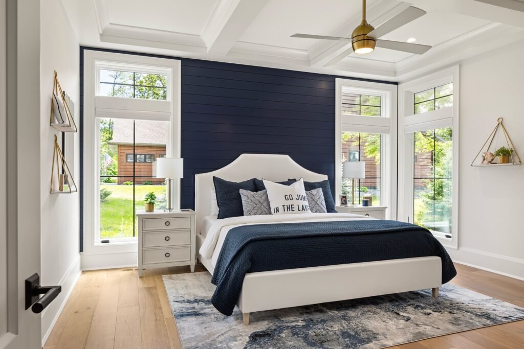 Navy Bedroom Ideas