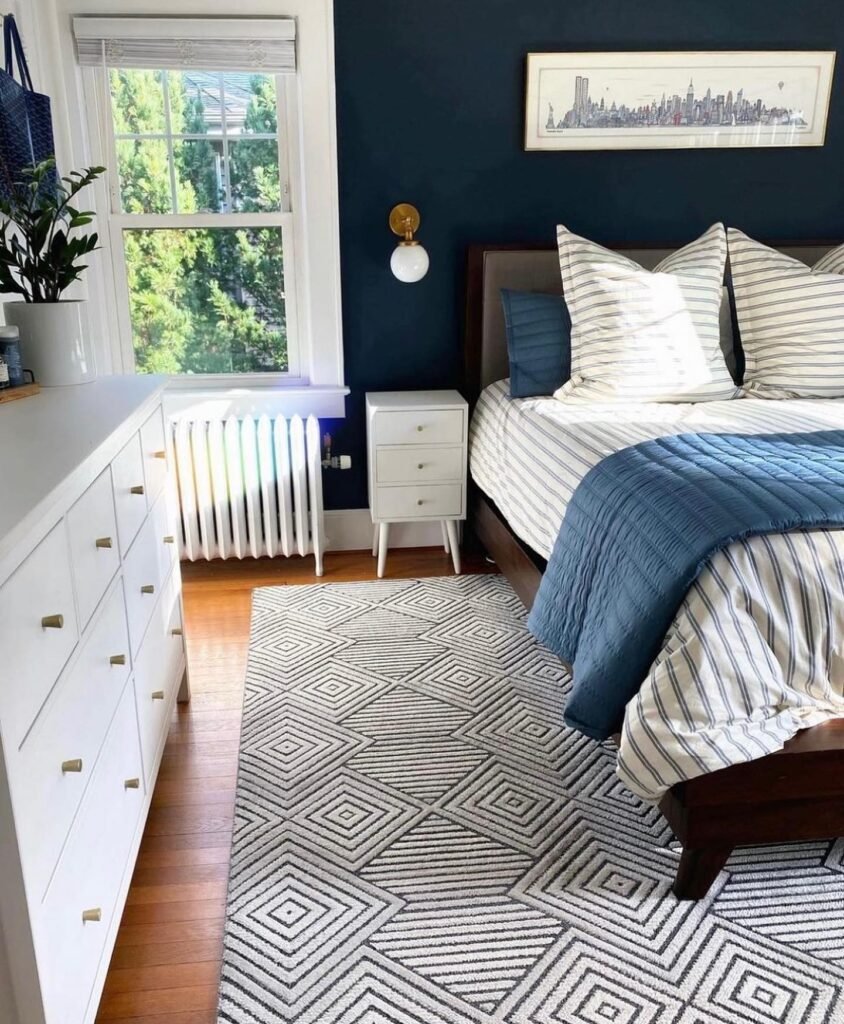 Navy Bedroom Ideas