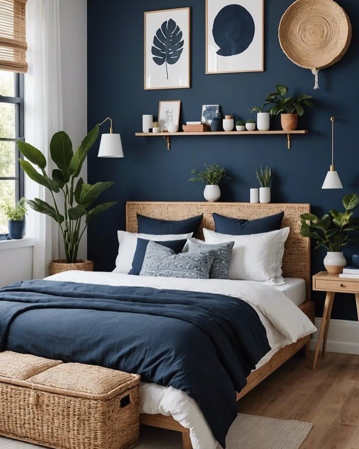 Navy Bedroom Ideas