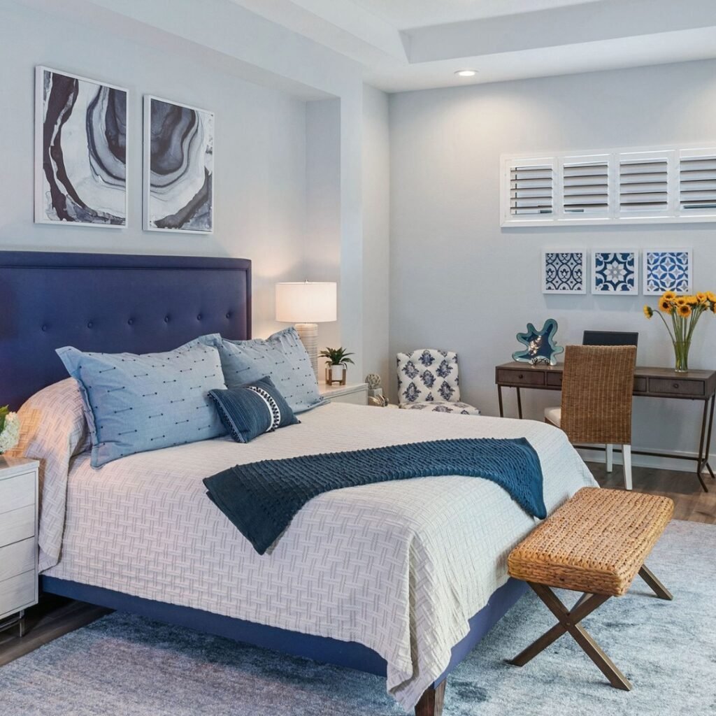 Navy Bedroom Ideas
