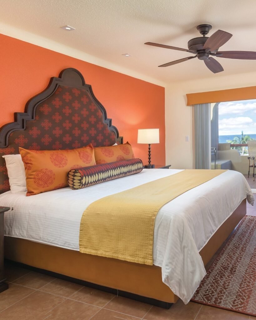 Orange Bedroom