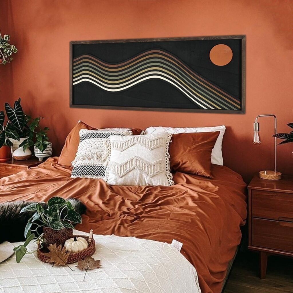 Orange Bedroom