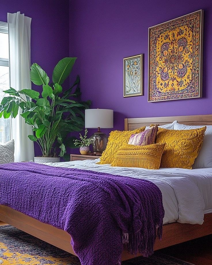 Purple Bedroom Ideas