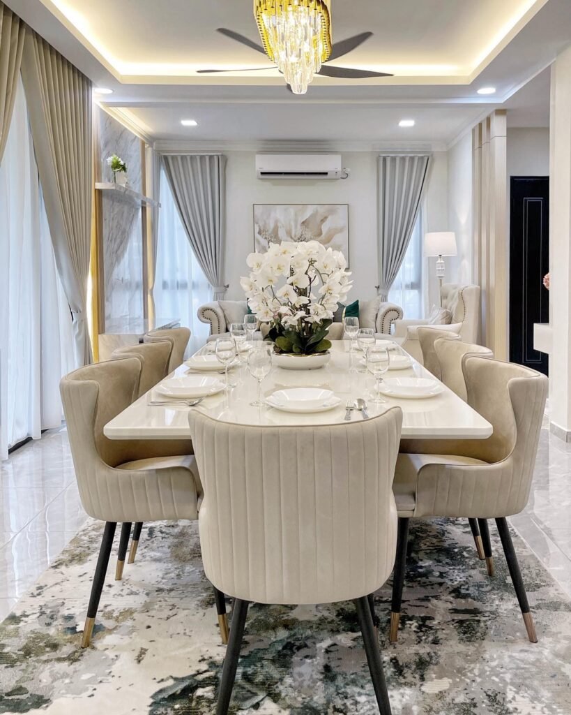 White Dining Room Ideas