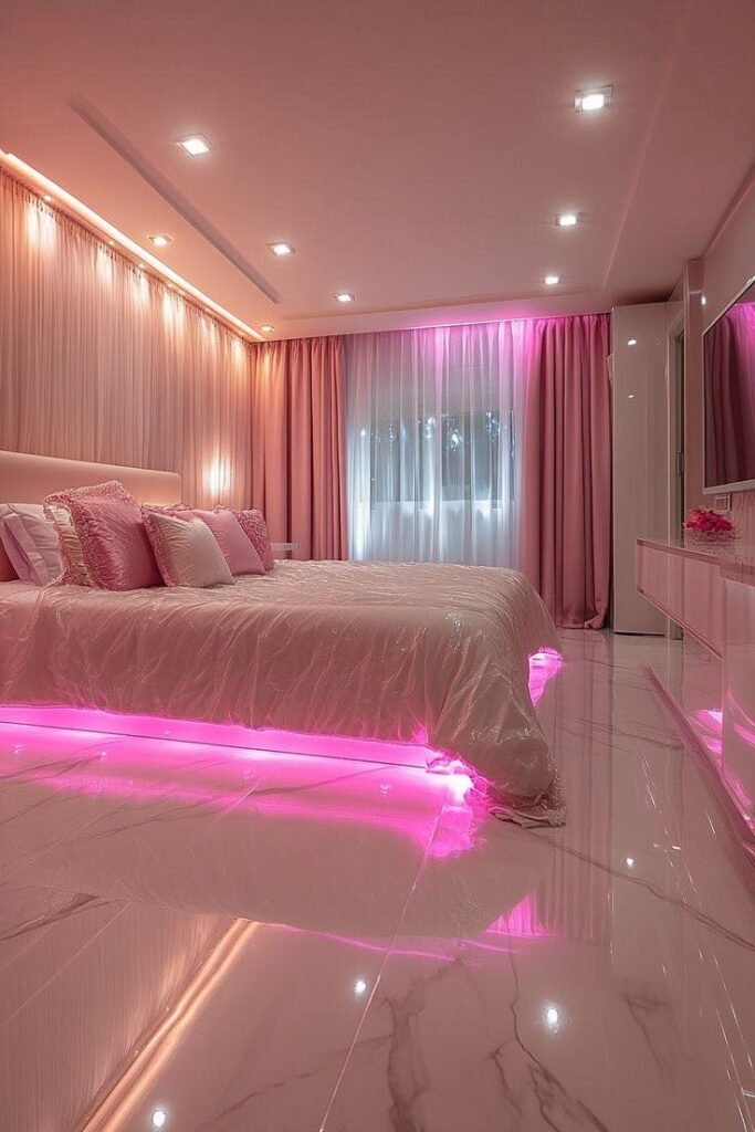 Pink Bedroom Ideas