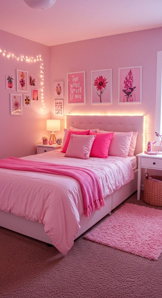 Pink Bedroom Ideas