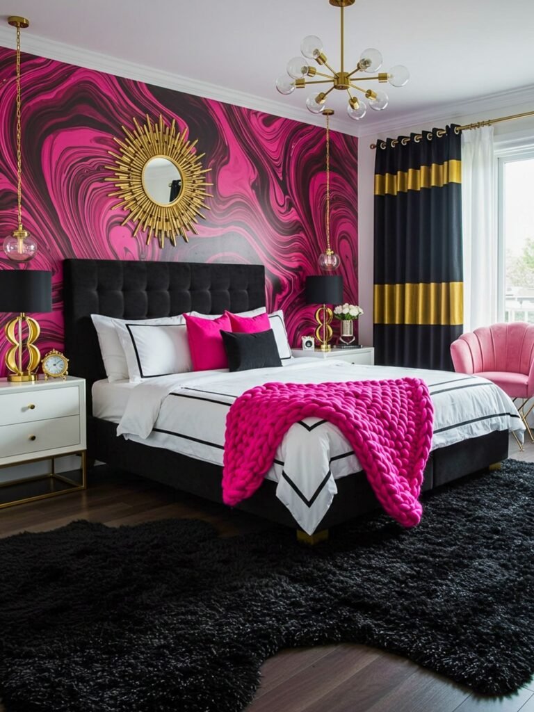 Pink Bedroom Ideas