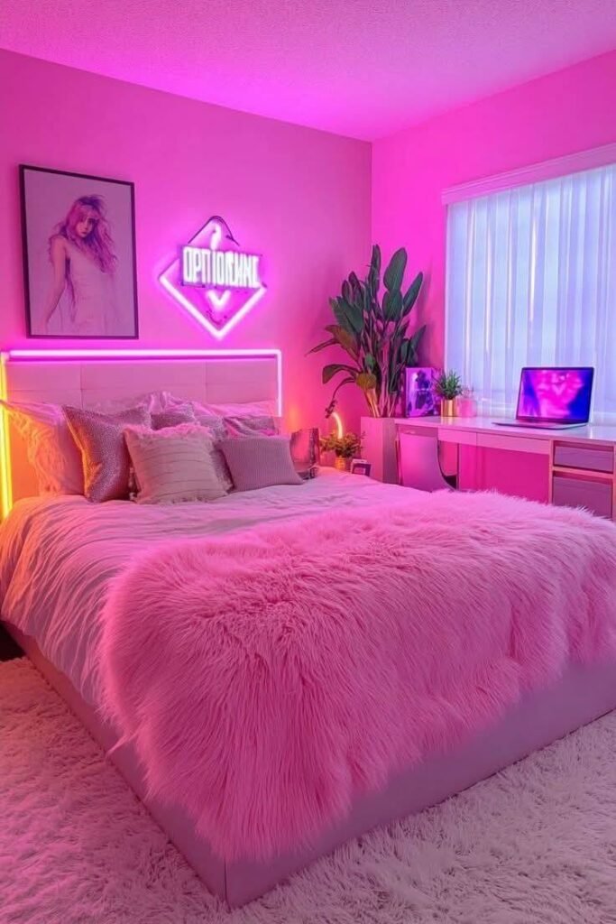 Pink Bedroom Ideas