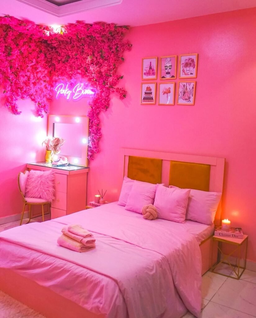 Pink Bedroom Ideas
